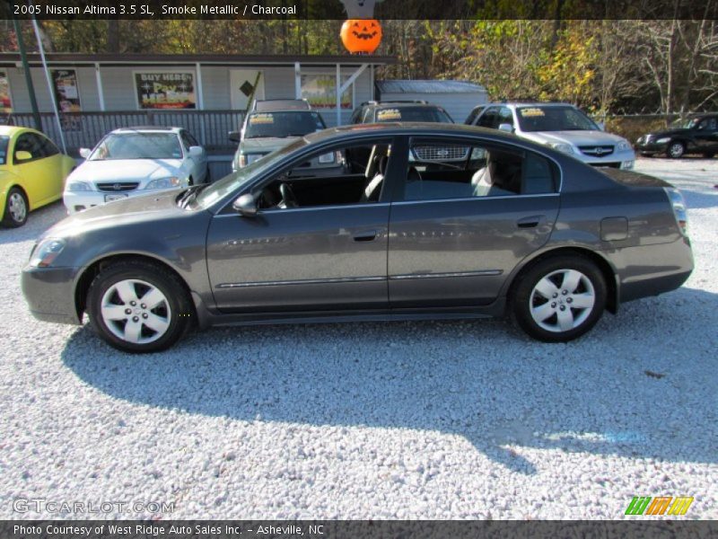 Smoke Metallic / Charcoal 2005 Nissan Altima 3.5 SL