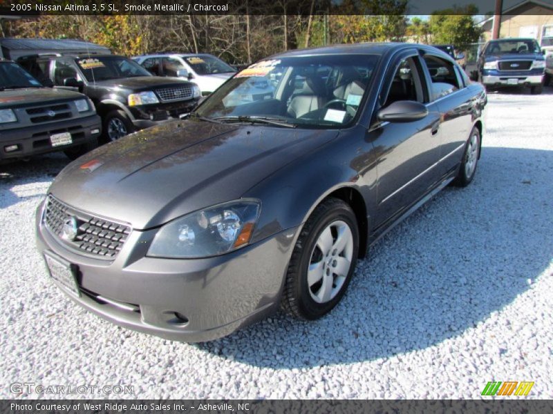 Smoke Metallic / Charcoal 2005 Nissan Altima 3.5 SL