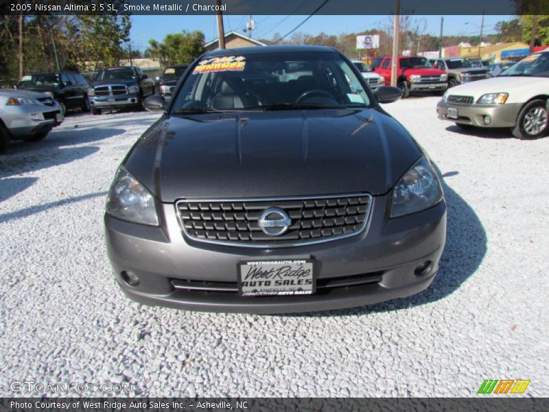 Smoke Metallic / Charcoal 2005 Nissan Altima 3.5 SL
