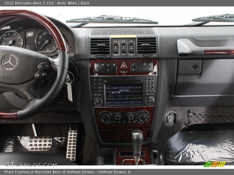 Arctic White / Black 2012 Mercedes-Benz G 550