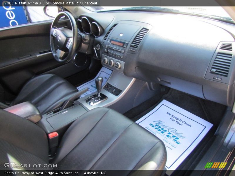 Smoke Metallic / Charcoal 2005 Nissan Altima 3.5 SL