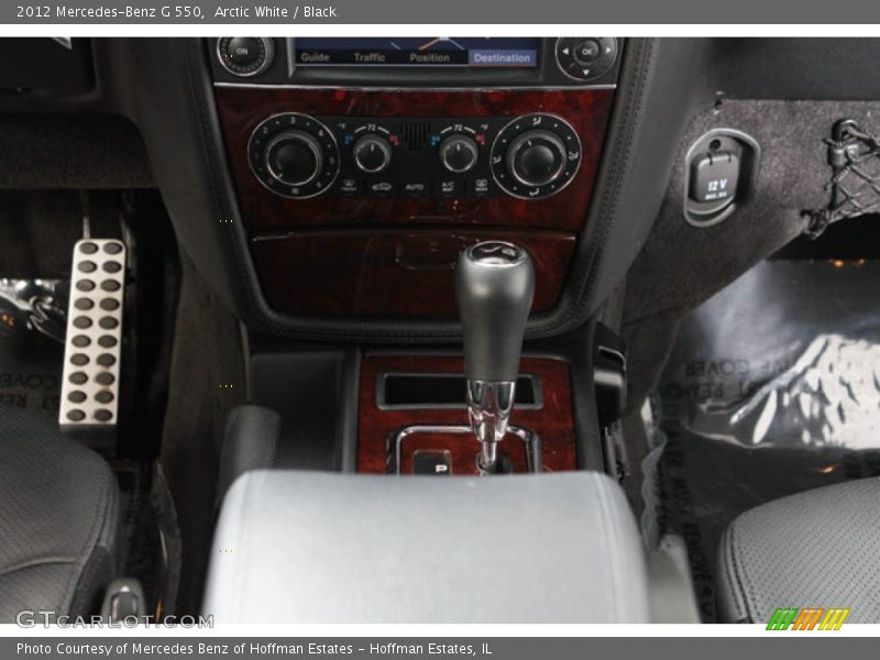 Arctic White / Black 2012 Mercedes-Benz G 550