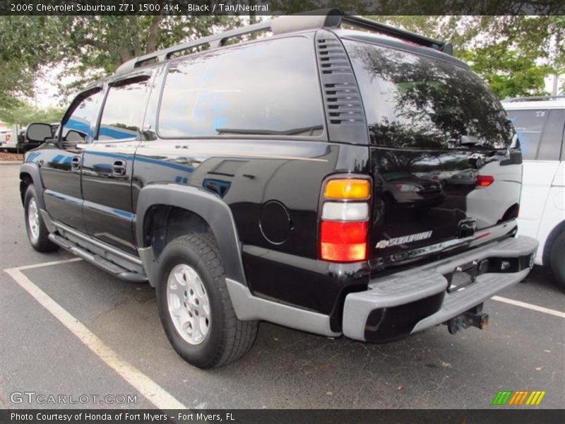 Black / Tan/Neutral 2006 Chevrolet Suburban Z71 1500 4x4