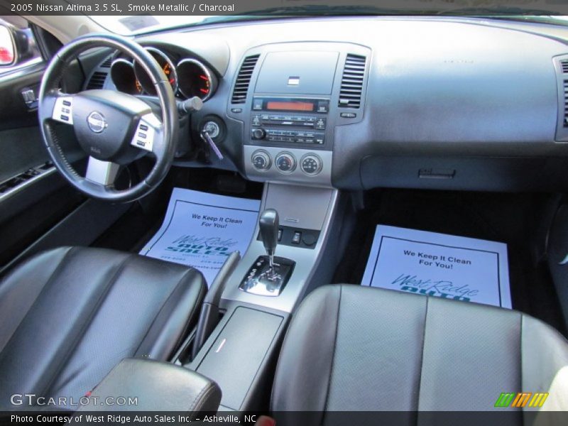 Smoke Metallic / Charcoal 2005 Nissan Altima 3.5 SL