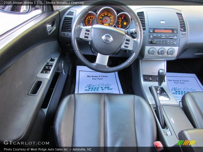 Smoke Metallic / Charcoal 2005 Nissan Altima 3.5 SL