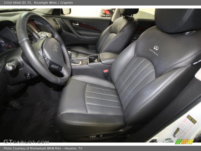 Front Seat of 2009 EX 35