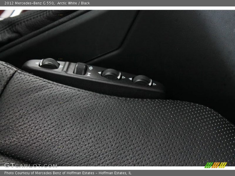 Arctic White / Black 2012 Mercedes-Benz G 550