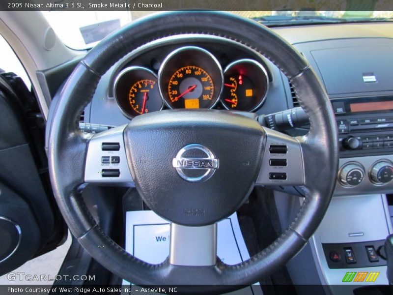 Smoke Metallic / Charcoal 2005 Nissan Altima 3.5 SL