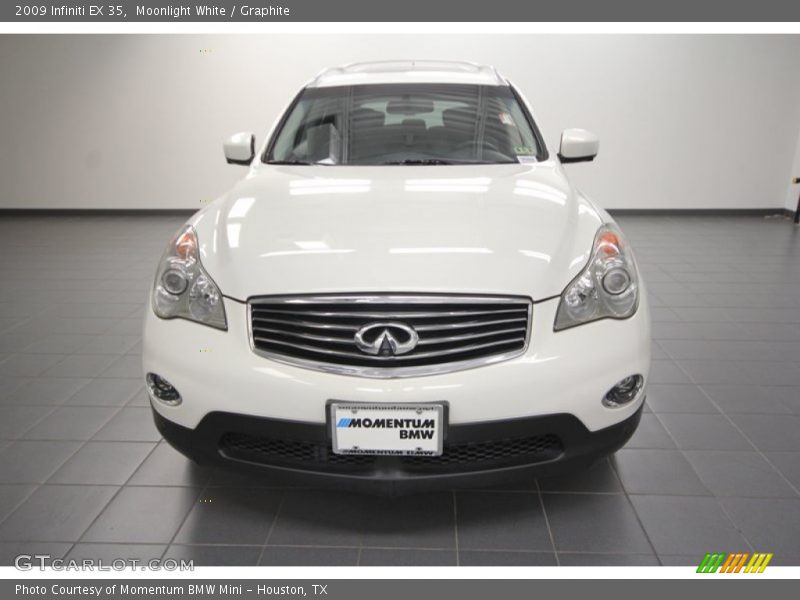 Moonlight White / Graphite 2009 Infiniti EX 35