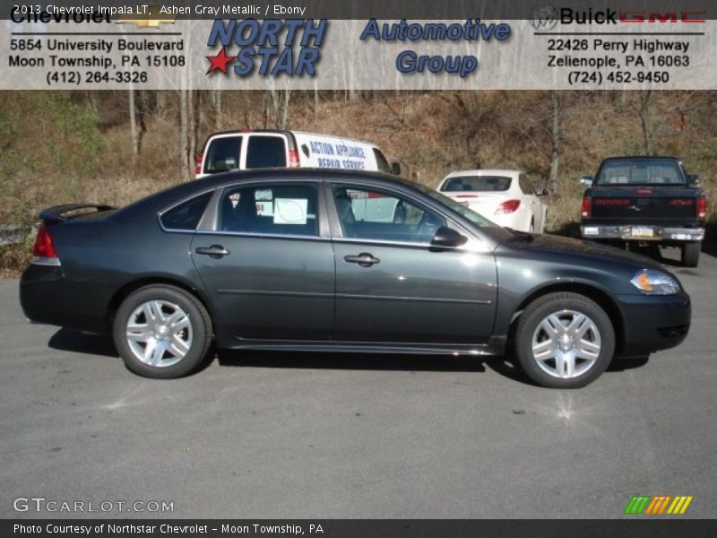 Ashen Gray Metallic / Ebony 2013 Chevrolet Impala LT