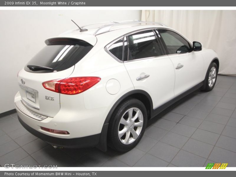 Moonlight White / Graphite 2009 Infiniti EX 35