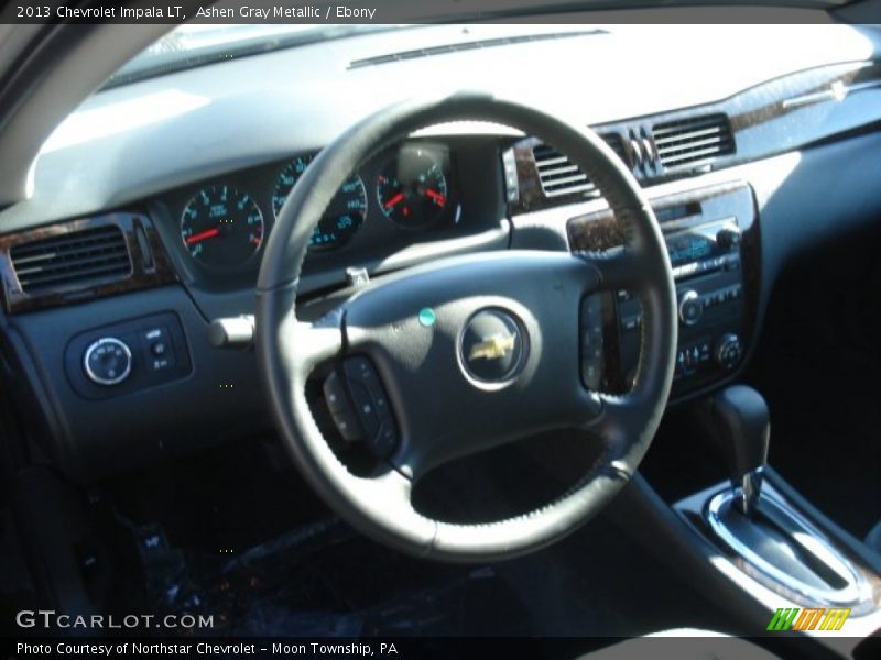 Ashen Gray Metallic / Ebony 2013 Chevrolet Impala LT