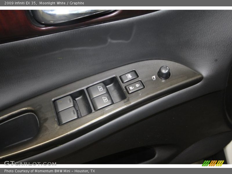 Moonlight White / Graphite 2009 Infiniti EX 35