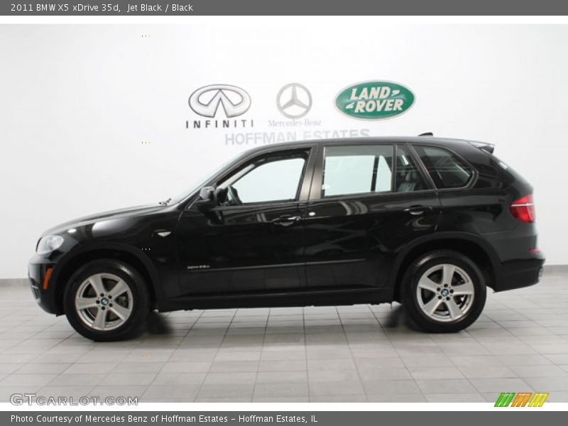 Jet Black / Black 2011 BMW X5 xDrive 35d