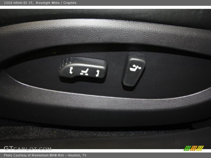 Moonlight White / Graphite 2009 Infiniti EX 35