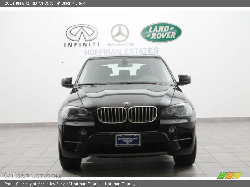 Jet Black / Black 2011 BMW X5 xDrive 35d