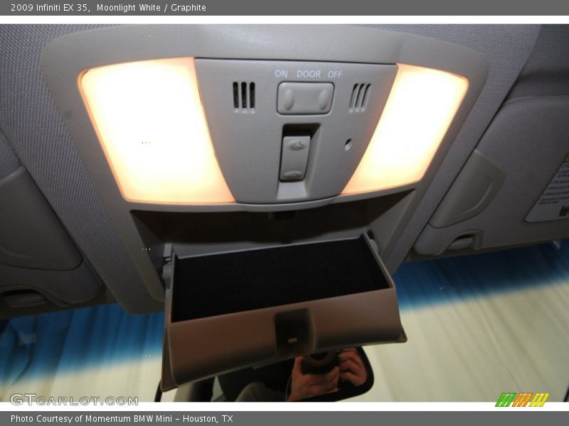 Moonlight White / Graphite 2009 Infiniti EX 35