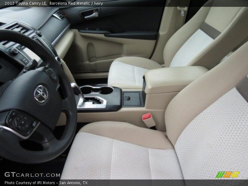 Barcelona Red Metallic / Ivory 2012 Toyota Camry LE