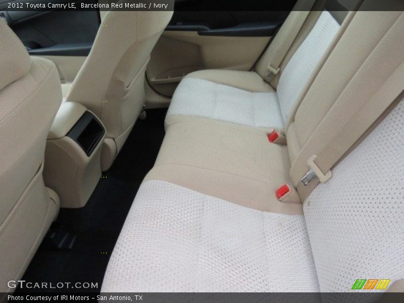 Barcelona Red Metallic / Ivory 2012 Toyota Camry LE