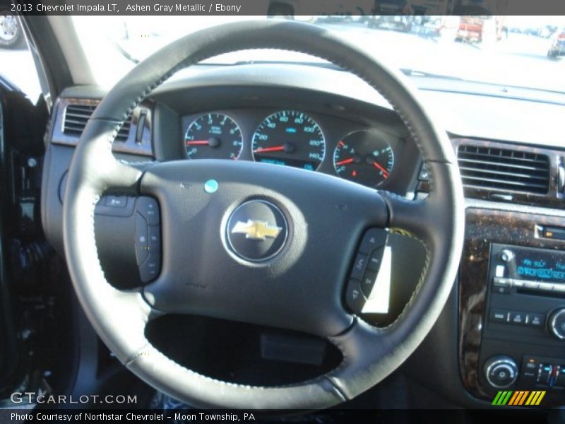 Ashen Gray Metallic / Ebony 2013 Chevrolet Impala LT