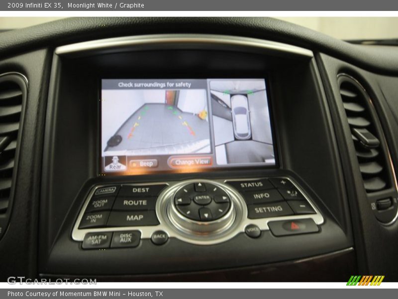 Moonlight White / Graphite 2009 Infiniti EX 35