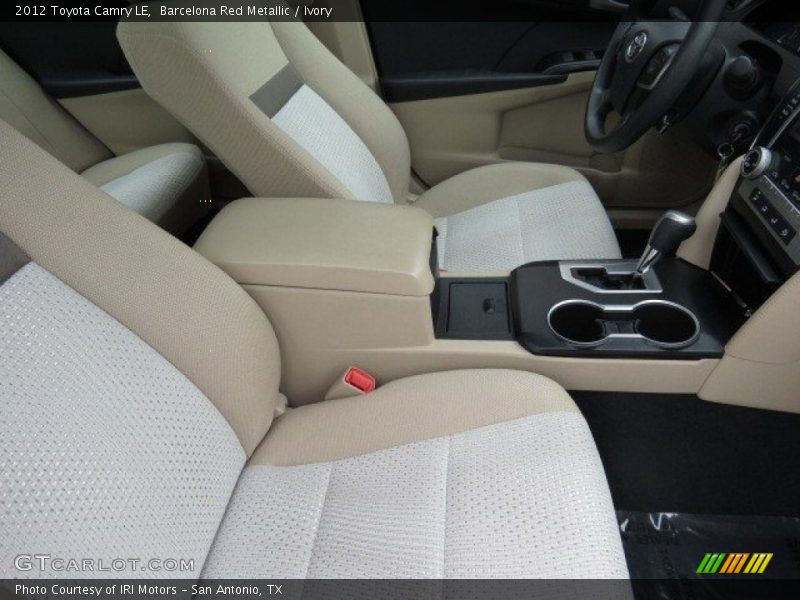 Barcelona Red Metallic / Ivory 2012 Toyota Camry LE