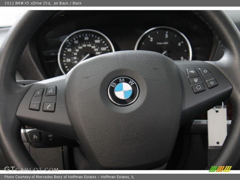 Jet Black / Black 2011 BMW X5 xDrive 35d