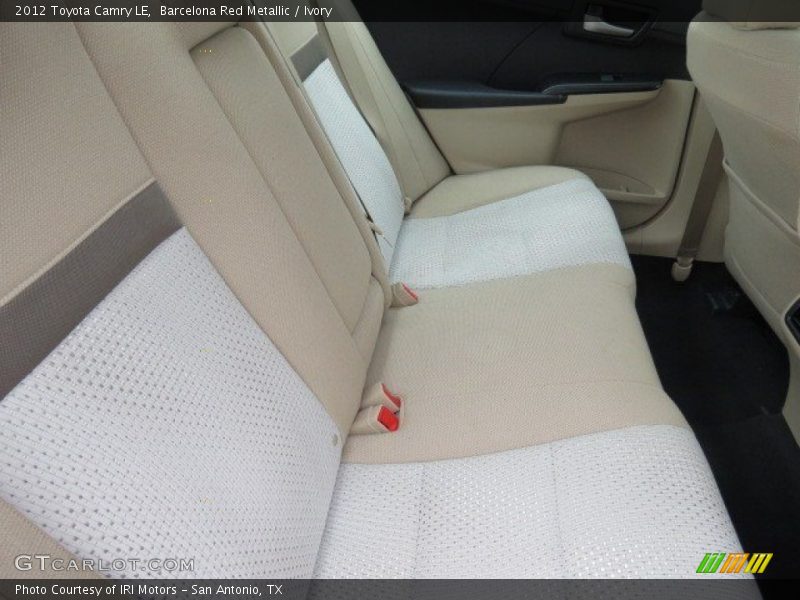 Barcelona Red Metallic / Ivory 2012 Toyota Camry LE