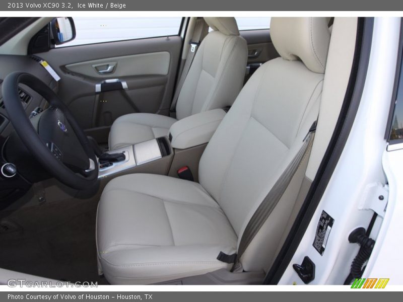 Ice White / Beige 2013 Volvo XC90 3.2