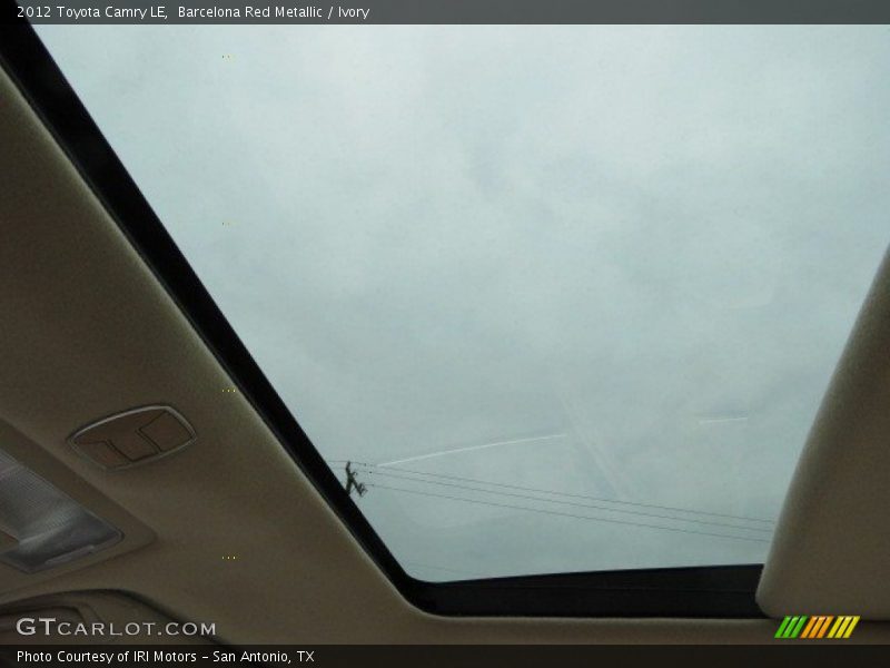 Barcelona Red Metallic / Ivory 2012 Toyota Camry LE