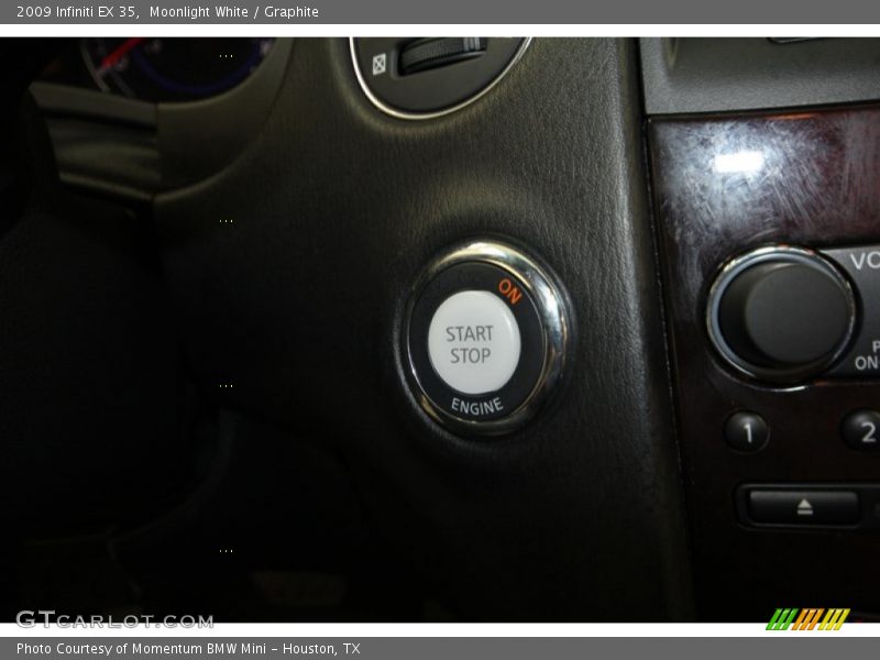 Moonlight White / Graphite 2009 Infiniti EX 35