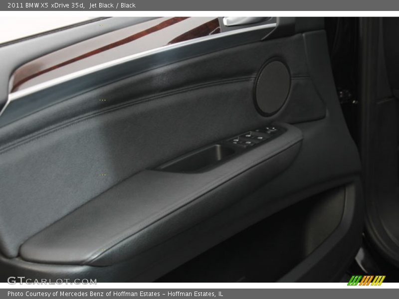 Jet Black / Black 2011 BMW X5 xDrive 35d