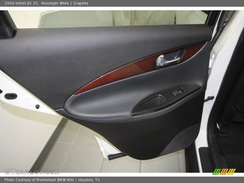 Moonlight White / Graphite 2009 Infiniti EX 35