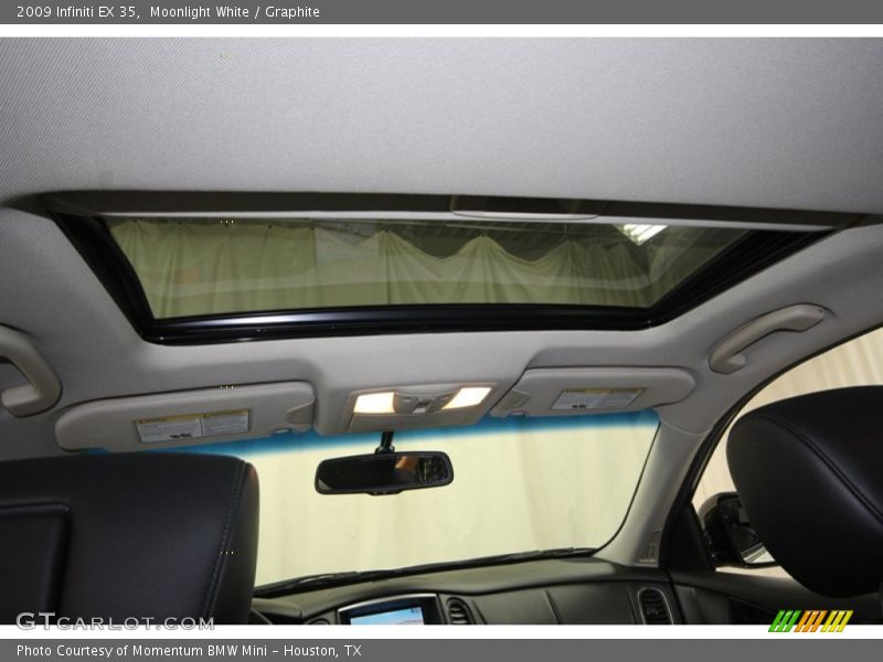 Moonlight White / Graphite 2009 Infiniti EX 35