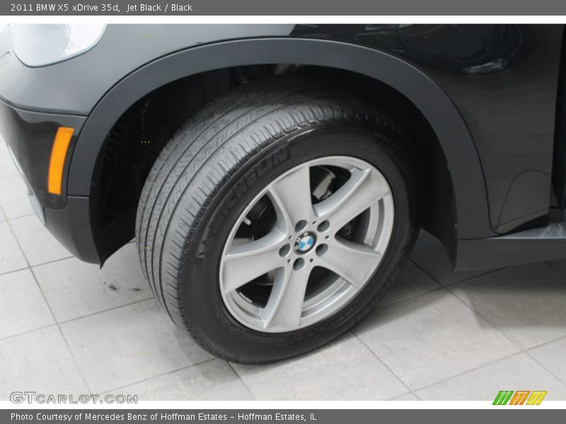 Jet Black / Black 2011 BMW X5 xDrive 35d