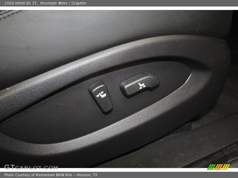 Moonlight White / Graphite 2009 Infiniti EX 35