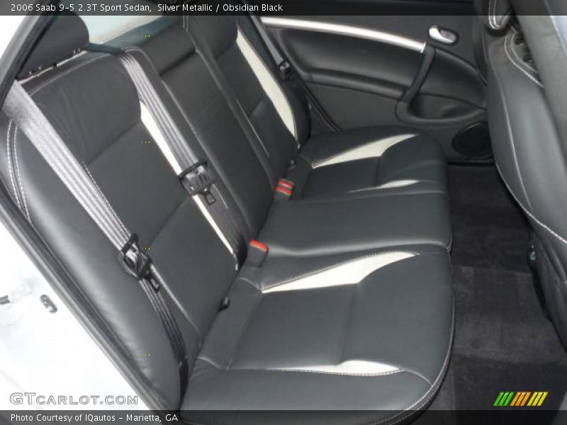 Silver Metallic / Obsidian Black 2006 Saab 9-5 2.3T Sport Sedan