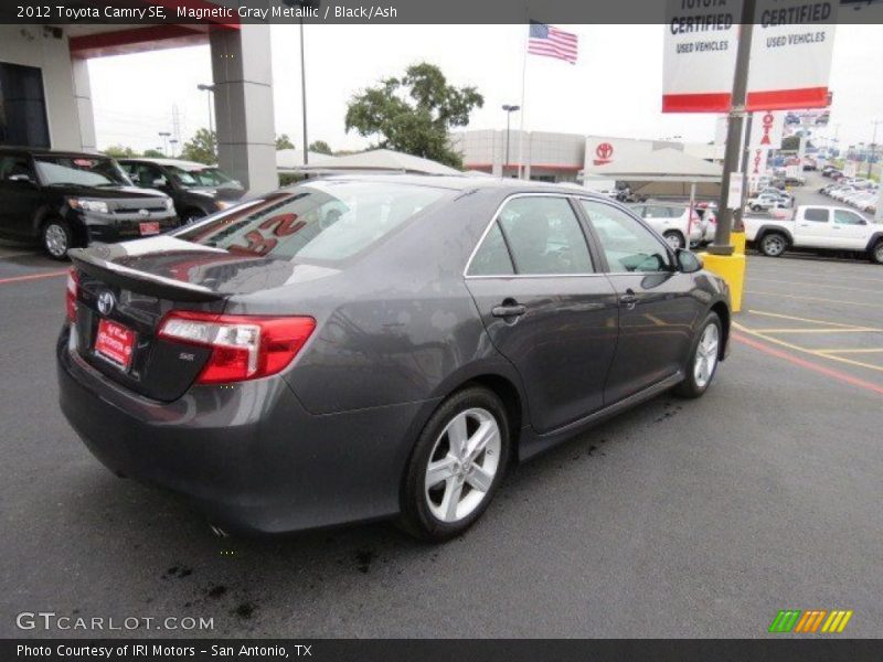 Magnetic Gray Metallic / Black/Ash 2012 Toyota Camry SE