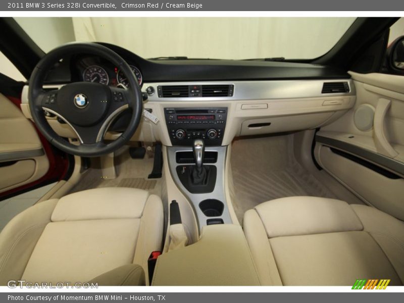 Crimson Red / Cream Beige 2011 BMW 3 Series 328i Convertible