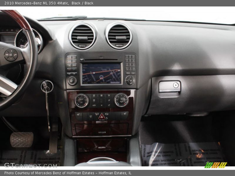 Black / Black 2010 Mercedes-Benz ML 350 4Matic
