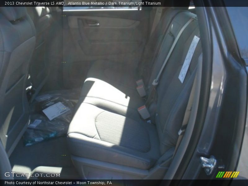 Atlantis Blue Metallic / Dark Titanium/Light Titanium 2013 Chevrolet Traverse LS AWD