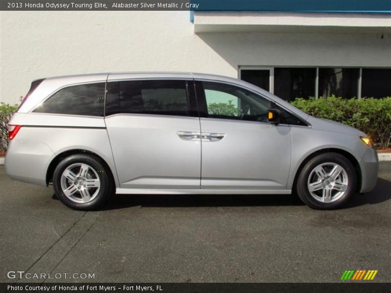  2013 Odyssey Touring Elite Alabaster Silver Metallic