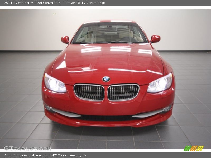 Crimson Red / Cream Beige 2011 BMW 3 Series 328i Convertible
