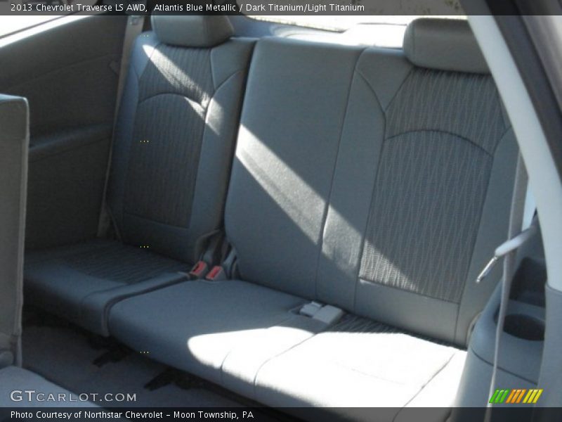 Atlantis Blue Metallic / Dark Titanium/Light Titanium 2013 Chevrolet Traverse LS AWD