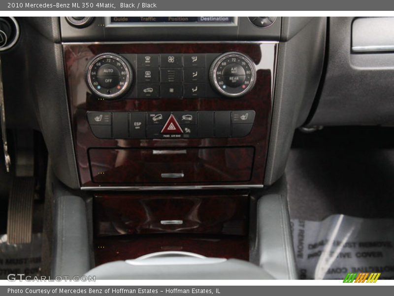 Black / Black 2010 Mercedes-Benz ML 350 4Matic