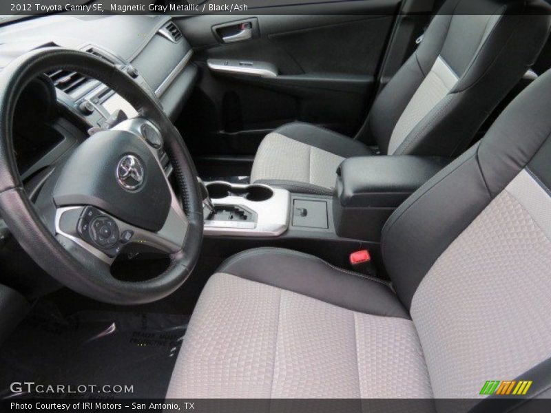 Magnetic Gray Metallic / Black/Ash 2012 Toyota Camry SE