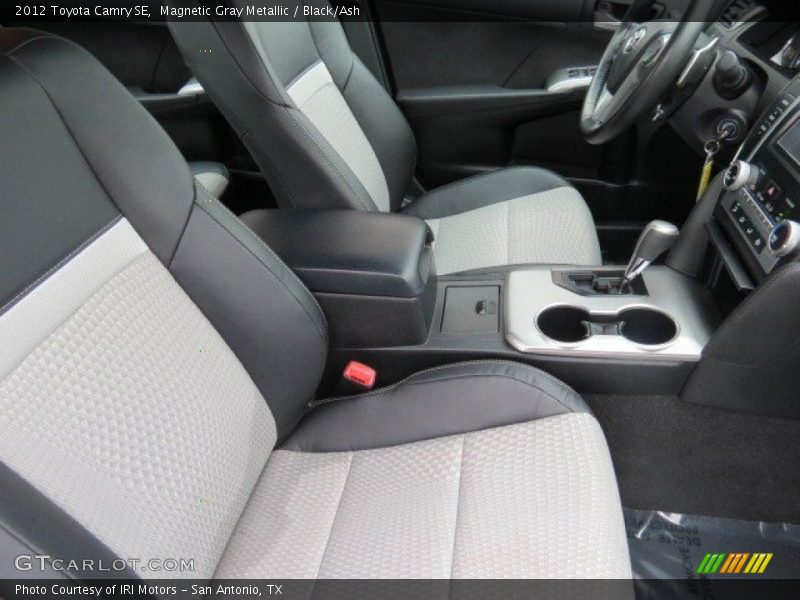 Magnetic Gray Metallic / Black/Ash 2012 Toyota Camry SE