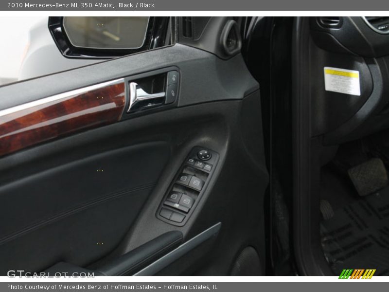 Controls of 2010 ML 350 4Matic