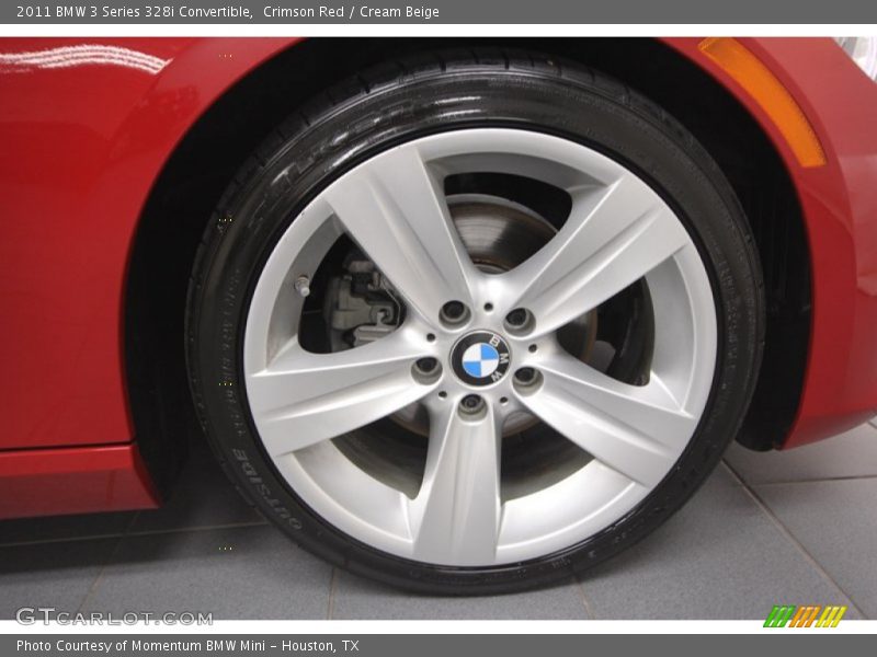 Crimson Red / Cream Beige 2011 BMW 3 Series 328i Convertible