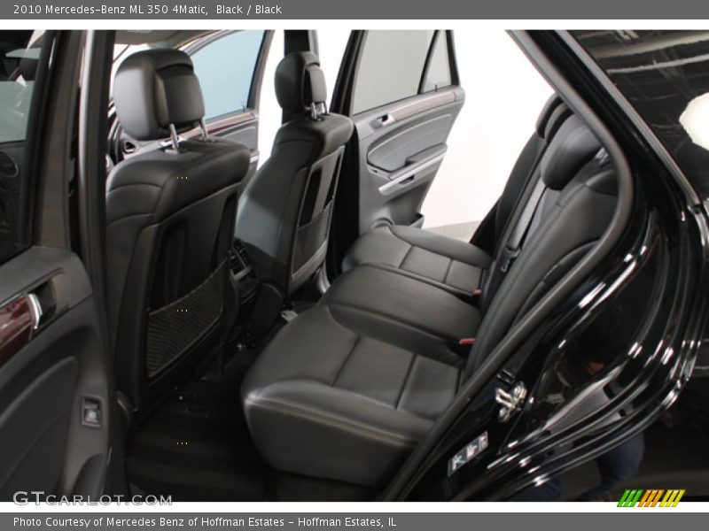 Rear Seat of 2010 ML 350 4Matic